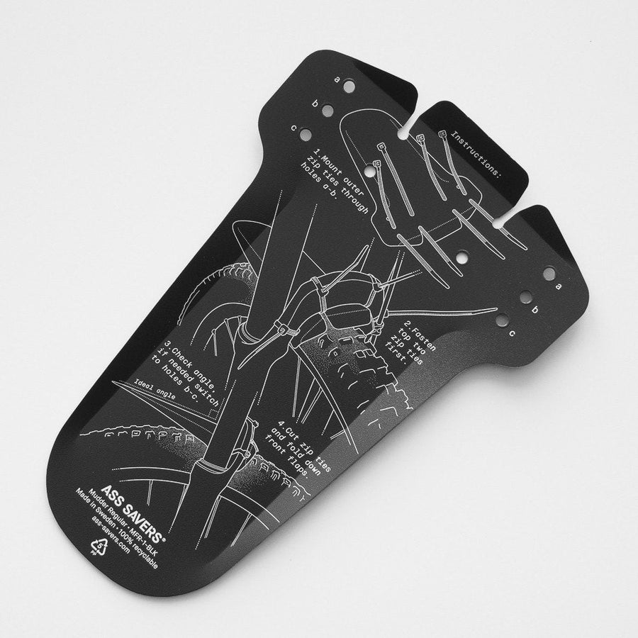 Guardabarros bicicleta ASS SAVERS Mudder Regular Spektrum Front