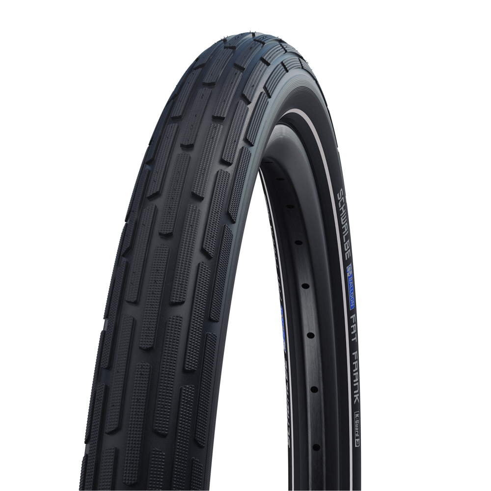 Polkupyörän rengas SCHWALBE Fat Frank 28 x 2.00 Black-Reflex