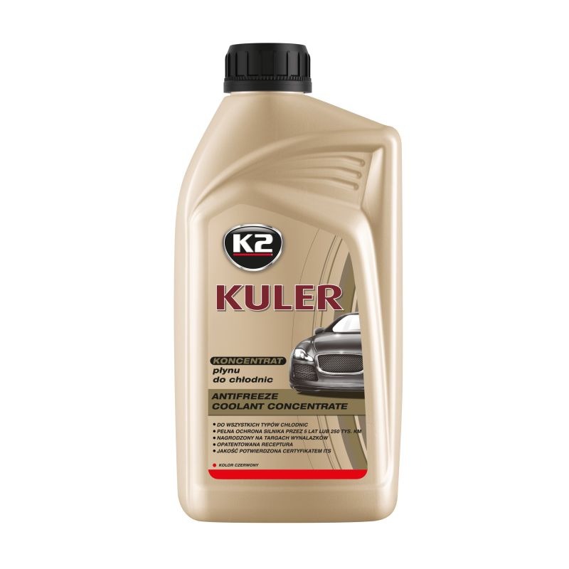 Jäähdytinneste K2 Kuler Concentrate Red 1L