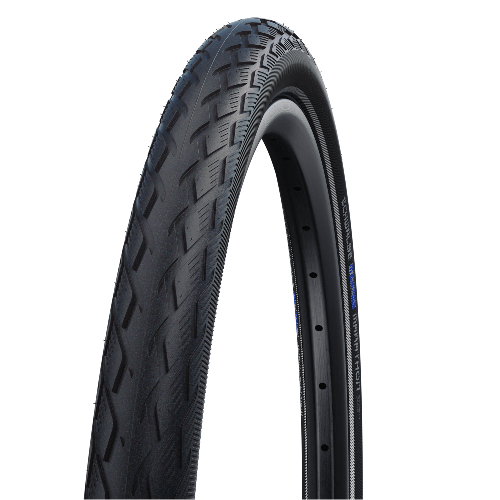 Polkupyörän rengas SCHWALBE Marathon 28 x 1.25 Black-Reflex