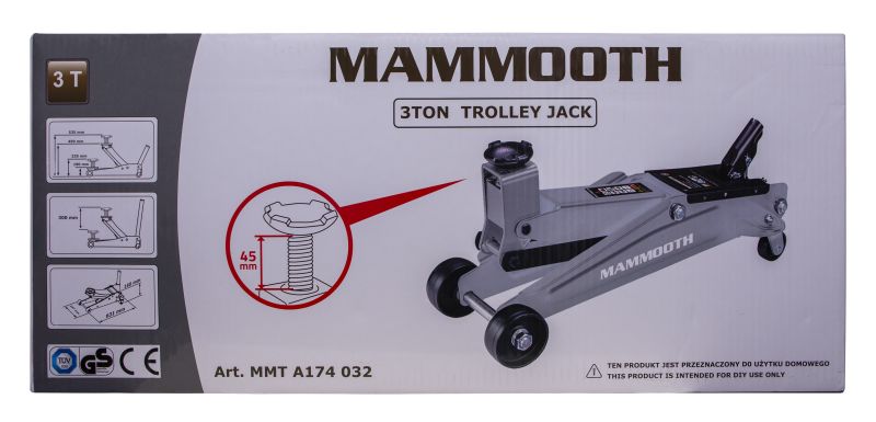 Gato hidraulico MAMMOOTH MMTA174032