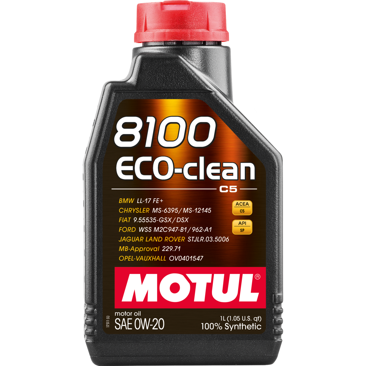 Motorolja MOTUL 8100 ECO-CLEAN 0W20 1L