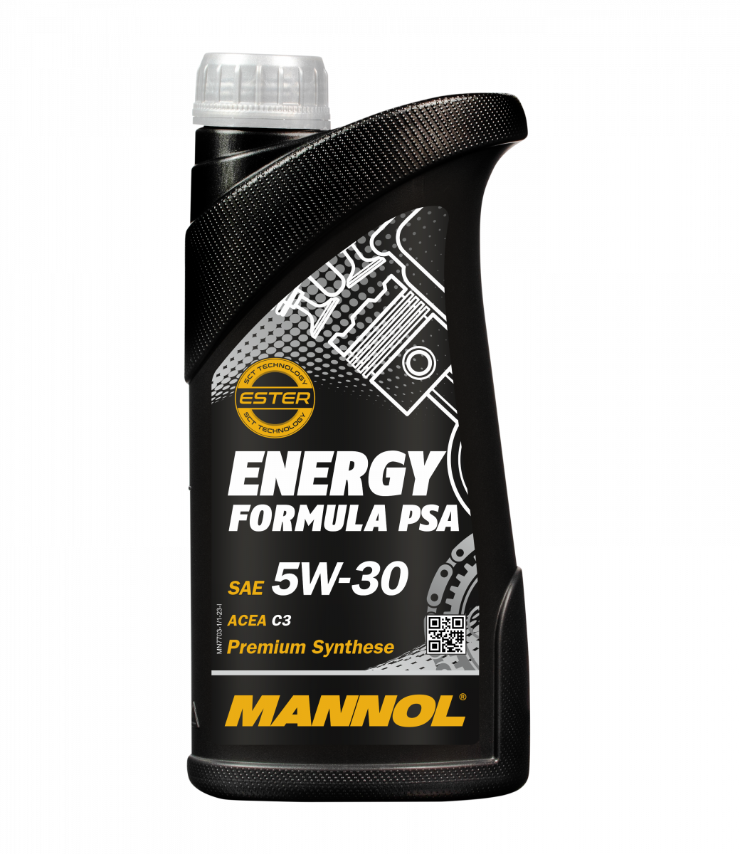 Moottoriöljy MANNOL ENERGY FORMULA PSA 5W30 1L