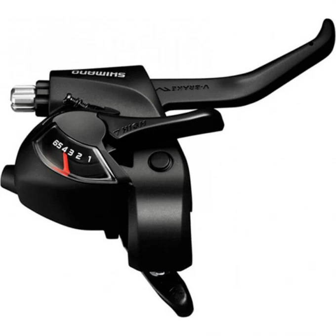 Växelspak för cykel SHIMANO TOURNEY ST-EF41 6 BLACK