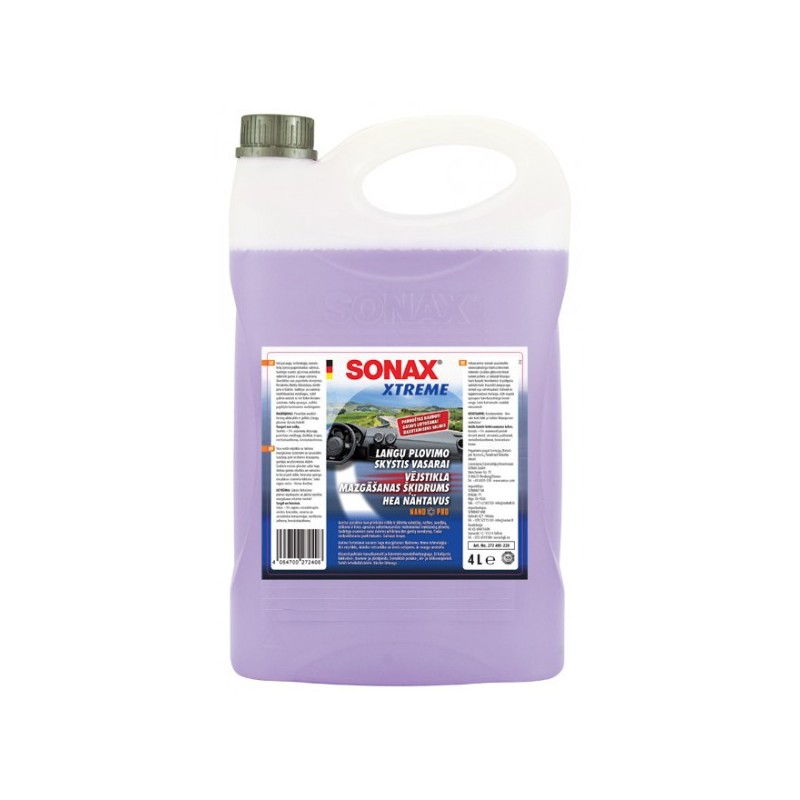 Tuulilasinpesuneste SONAX Nano Extreme Summer 4L