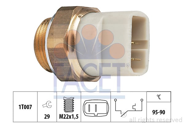 Facet 7.5027 THERMOCONTACT FAN 