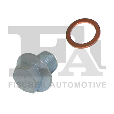 pack of one febi bilstein 30264 Oil Drain Plug with seal ring 