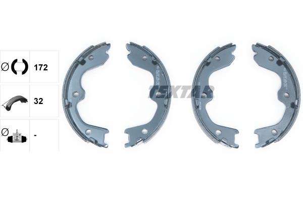 Borg & Beck BBS6343 Brake Shoes and Accessories 