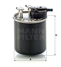 Kraftstofffilter MANN-FILTER WK 21 10