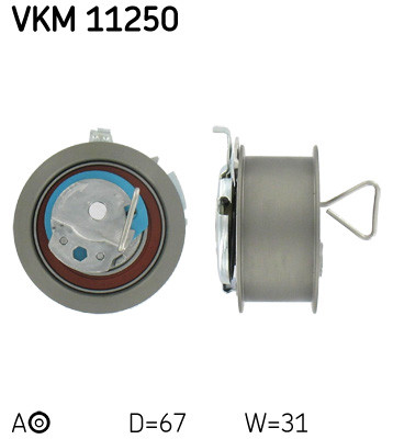 SKF Tensioner Pulley timing belt VKM 13244