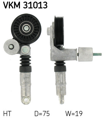 SKF VKM 31019 Kit tensor multi-V