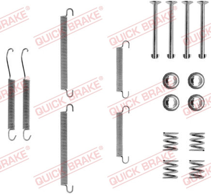 ABS 0713Q Brake Shoes Accessory Kit 
