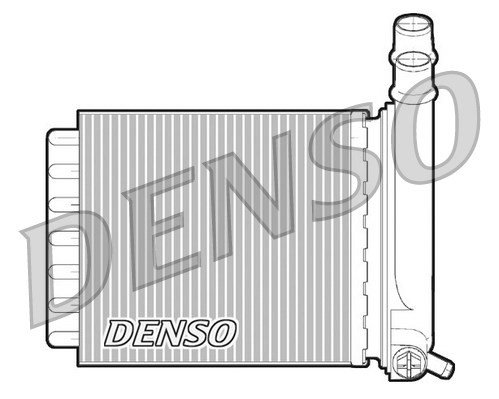 Denso DRR07007 Interior Heating Heat Exchanger 