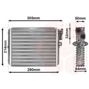 NRF Heat Exchanger Heating Radiator Indoor Heating Easy Fit 53559