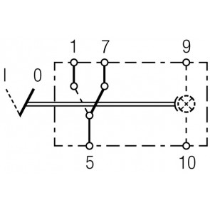 Interruttore Hella 6FH 007 832-151 A 2 Posizioni (I-0-II) Per Veicoli - 8 Racconti - Comando Ribaltamento/Illuminazione