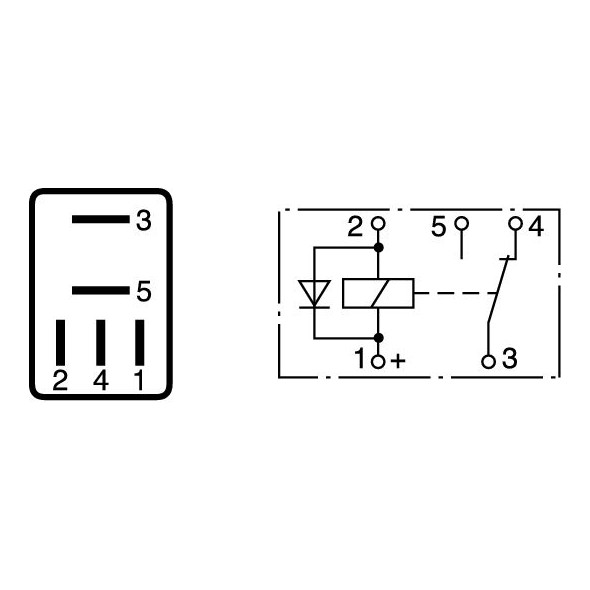 Relay, main current BOSCH 0 332 207 402 - Trodo.com