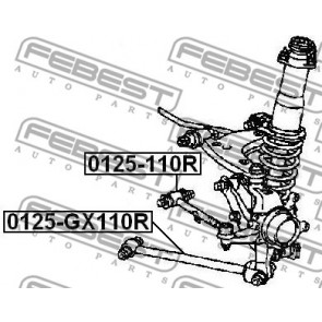 FEBEST Track Control Arm 0125-110R 