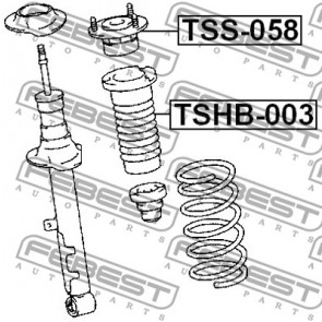 Front Shock Absorber Gaitor replacement - Brakes & Suspension