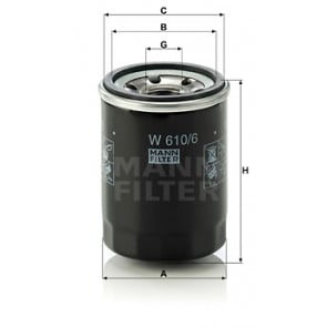Meyle Oil Filter Screw-on Filter 31-14 322 0006