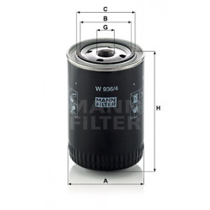 3x Original MANN-FILTER Ölfilter Oelfilter W 936/4 Oil Filter 