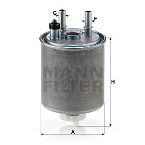 Mann Filter WK9181 Filtre à carburant 