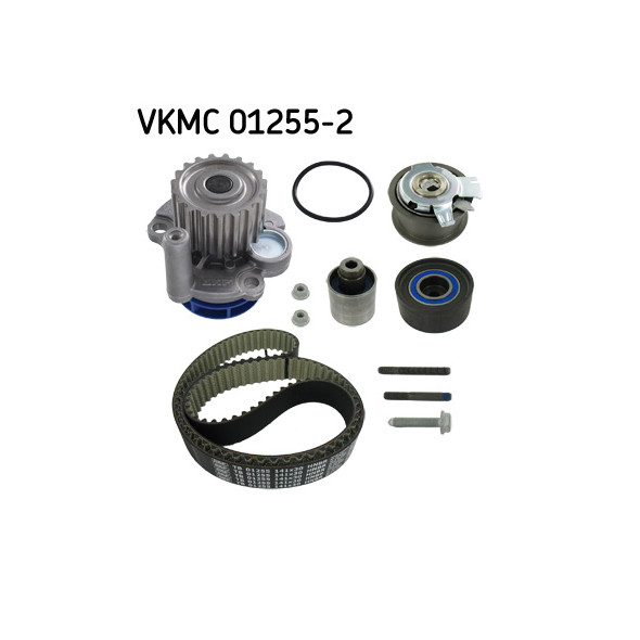 SKF VKMA 01255 Kit Cinghia Distribuzione Completo - Cinghia, Tenditore E Puleggia